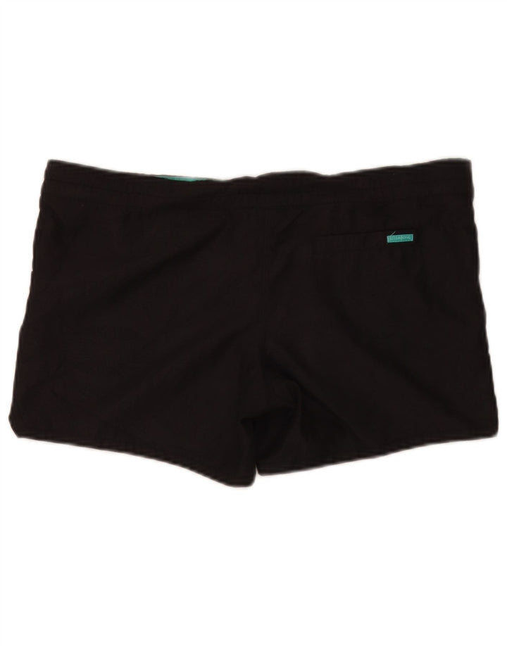 Pantaloncini da bagno grafici da donna Billabong US 10 Large Nero Poliestere
