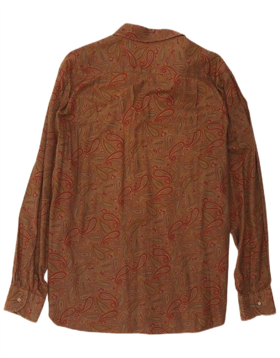 Camicia Uomo Pizzarotti Marrone Medio Paisley
