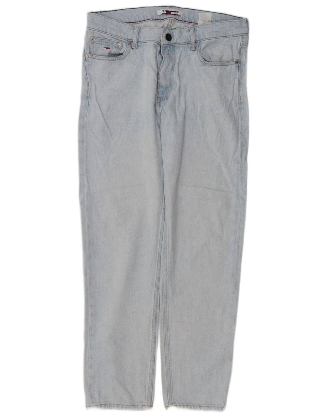 Jeans dritti da uomo Tommy Hilfiger W31 L28 cotone blu