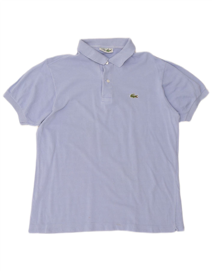 Polo da uomo Lacoste taglia 5 grande in cotone blu