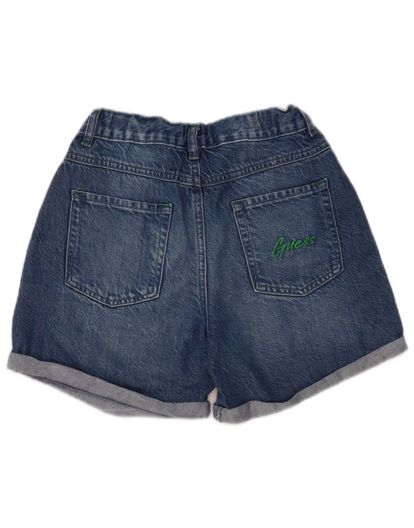 Shorts in denim per bambina Guess 11-12 anni W26 Lyocell blu classico