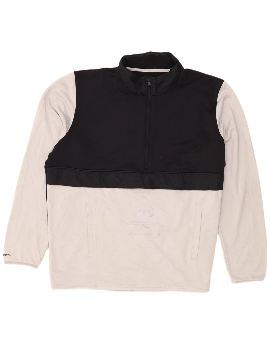 Giacca da ginnastica da uomo Under Armour Cold Gear Graphic 2XL nera