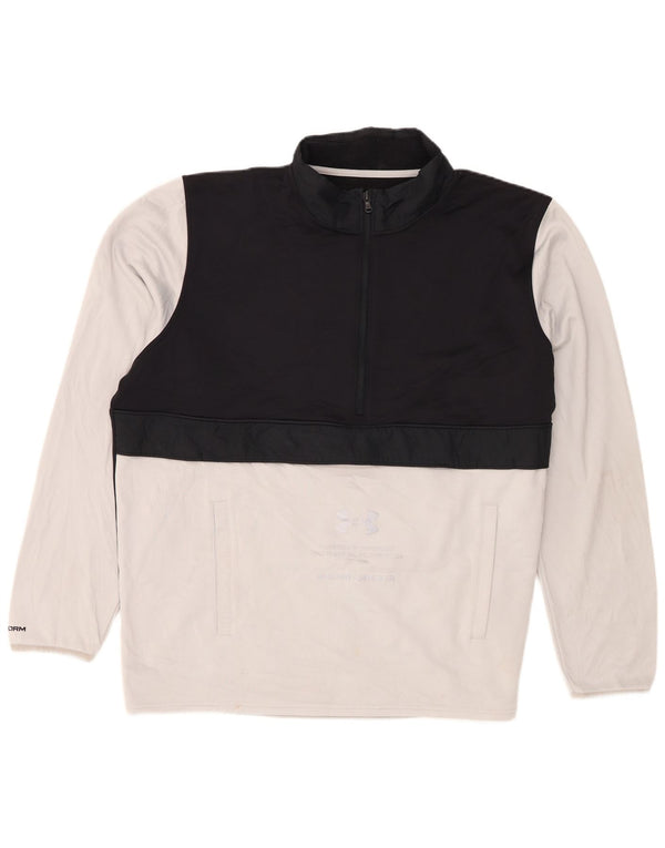 Giacca da ginnastica da uomo Under Armour Cold Gear Graphic 2XL nera