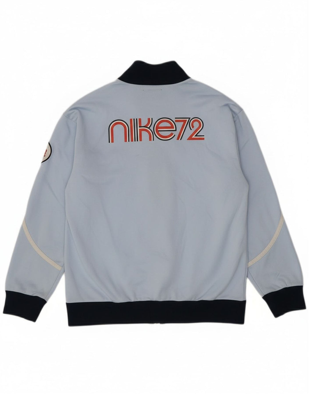 Giacca da ginnastica grafica per ragazze Nike, 10-11 anni, colore blu medio