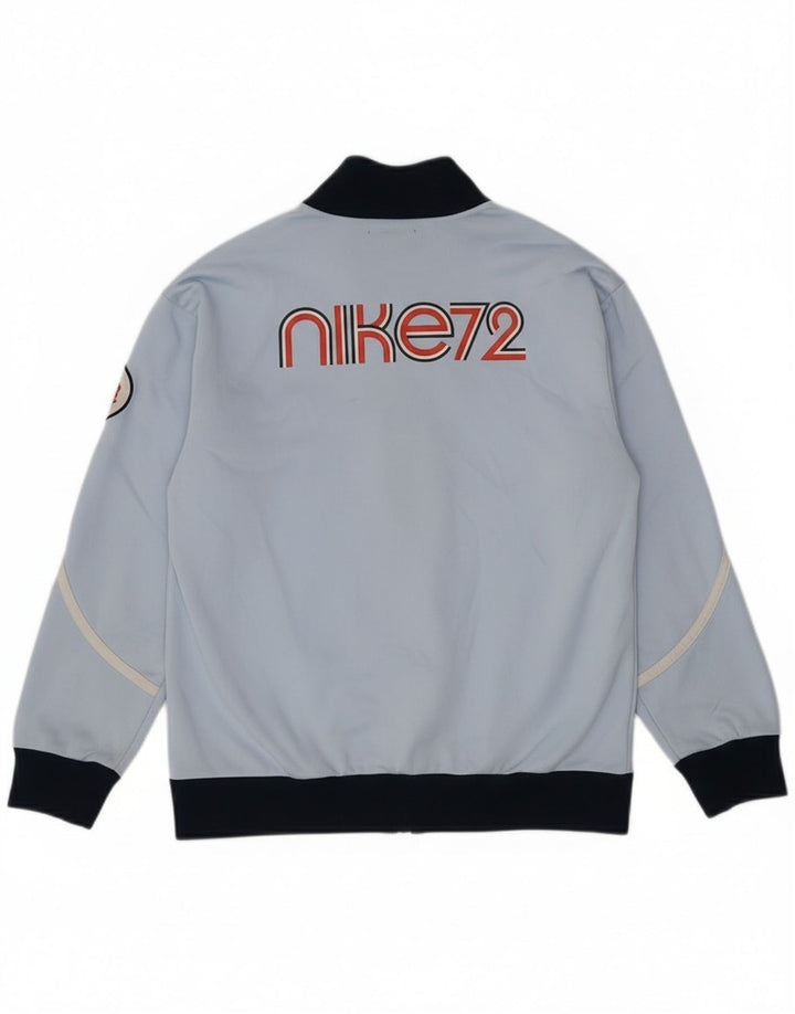 Giacca da ginnastica grafica per ragazze Nike, 10-11 anni, colore blu medio