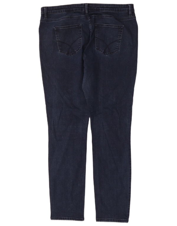Crew Clothing Jeans skinny da donna UK 18 XL W36 L30 Cotone blu navy