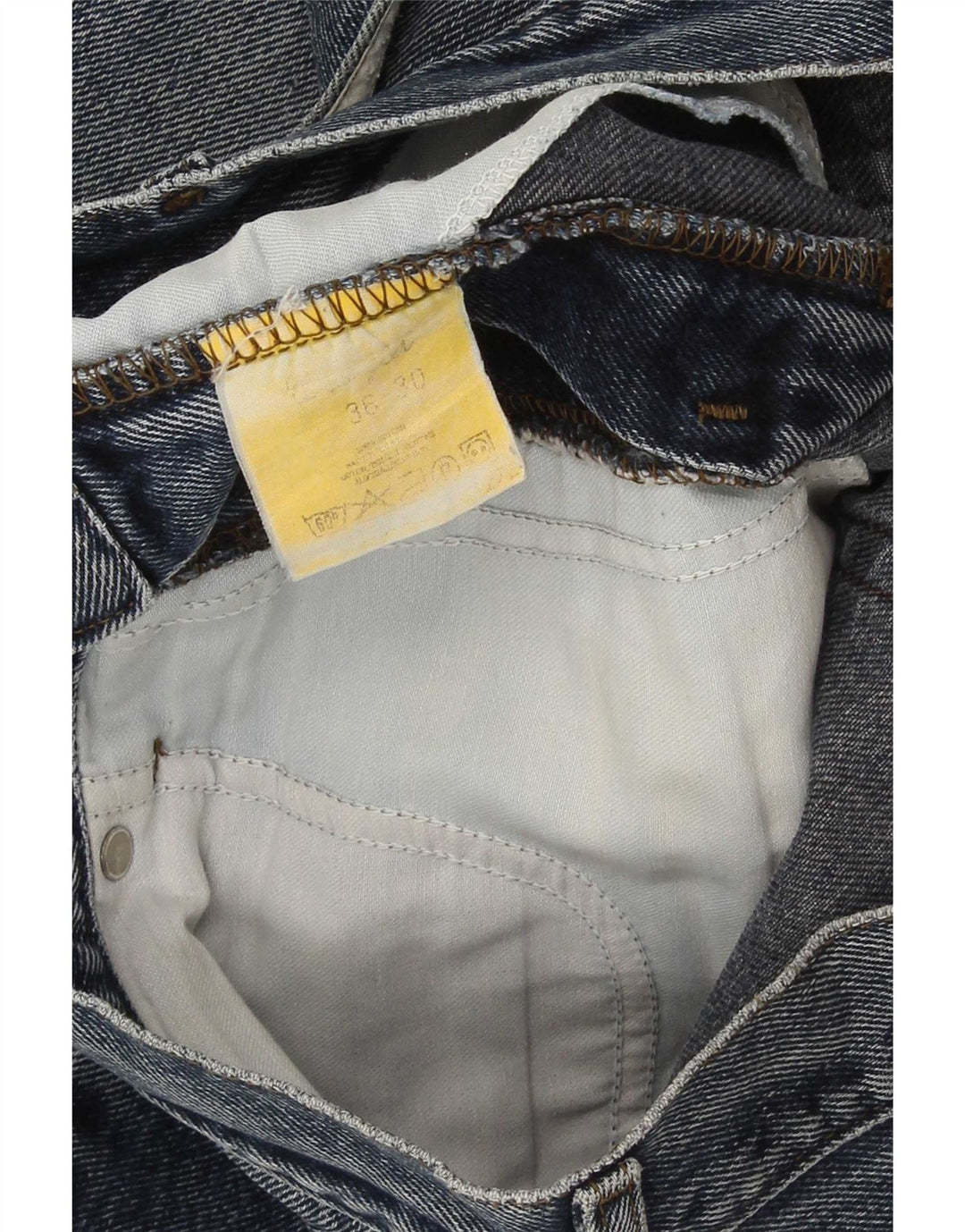Jeans dritti da uomo Wrangler W36 L30 Blu