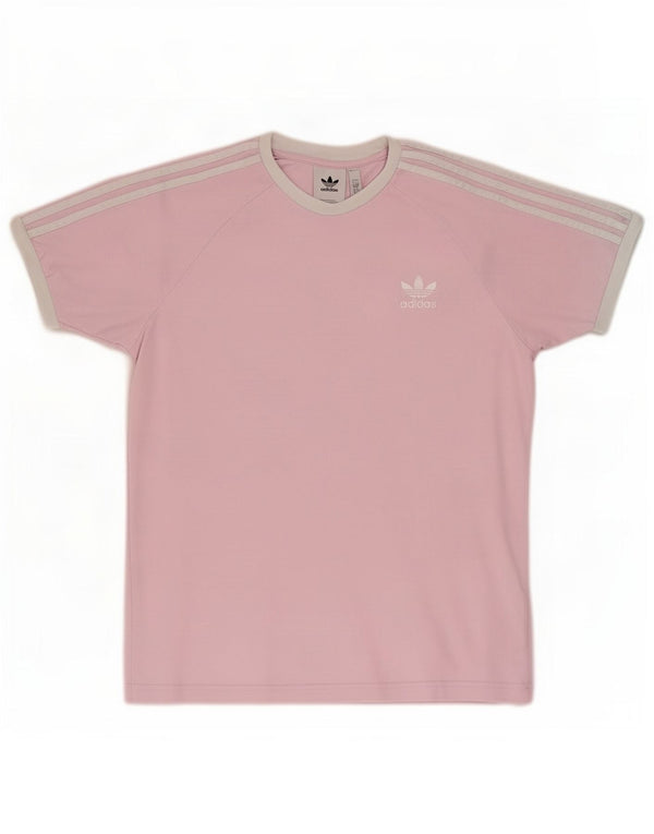 Maglietta Adidas da uomo Top Large in cotone rosa