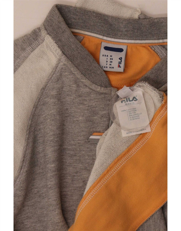Giacca da ginnastica da donna Fila IT 44 Grigio medio Colourblock Sports