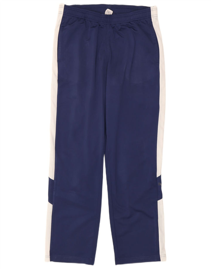 Pantaloni da tuta da uomo Puma Large in poliestere color block blu navy