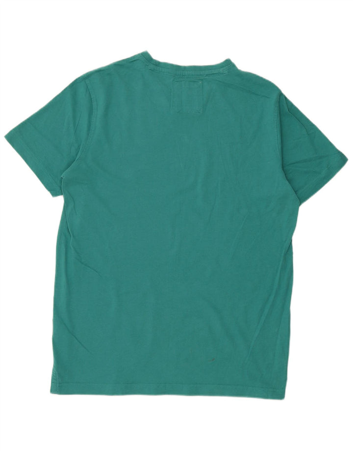 Crew Clothing T-shirt da uomo Top in cotone verde medio
