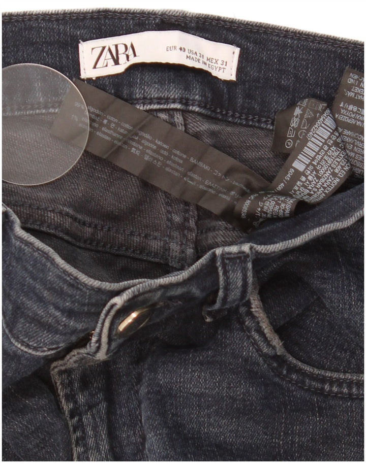 Jeans slim da uomo Zara EU 40 medio W31 L28 cotone blu navy
