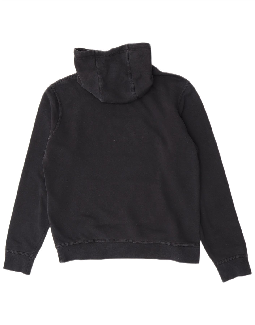 Felpa con cappuccio grafica Nike da uomo in cotone nero medio