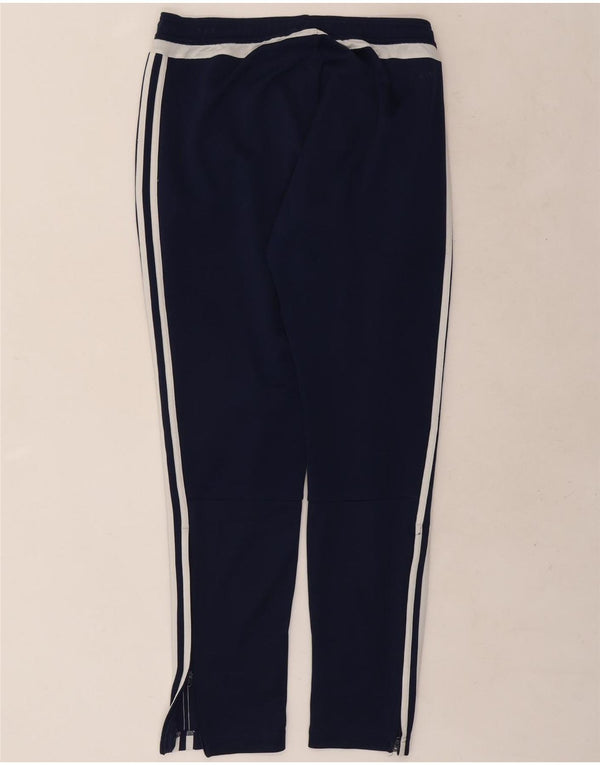 Pantaloni da tuta Adidas Climacool da uomo medi in poliestere blu navy