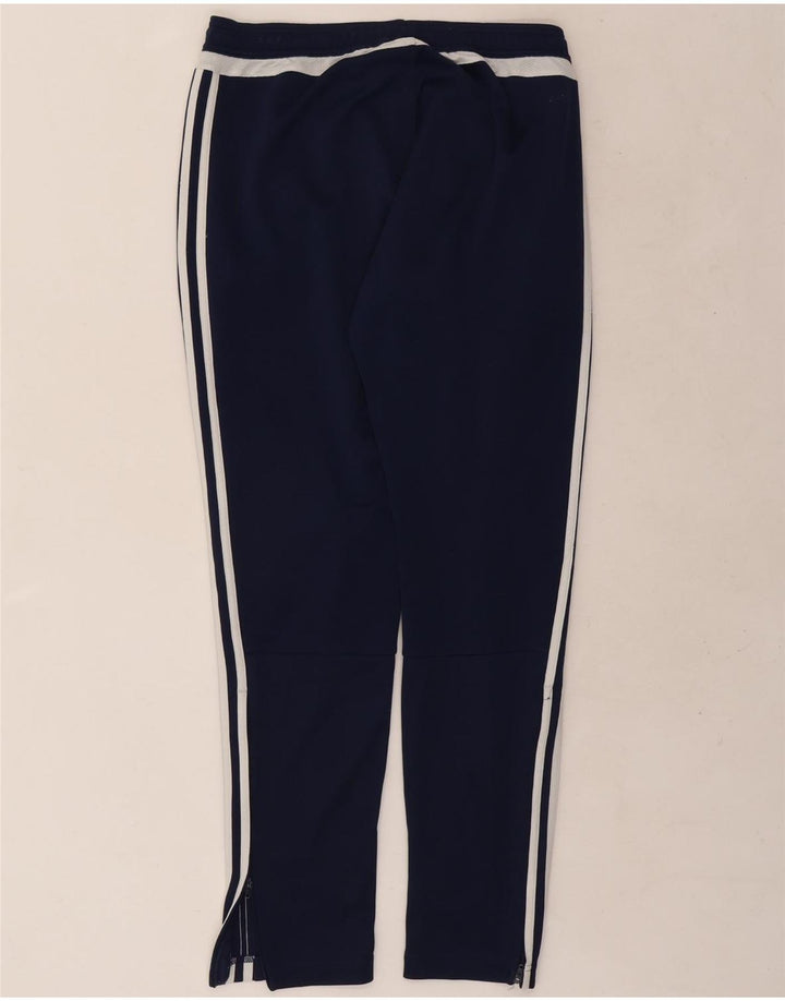 Pantaloni da tuta Adidas Climacool da uomo medi in poliestere blu navy