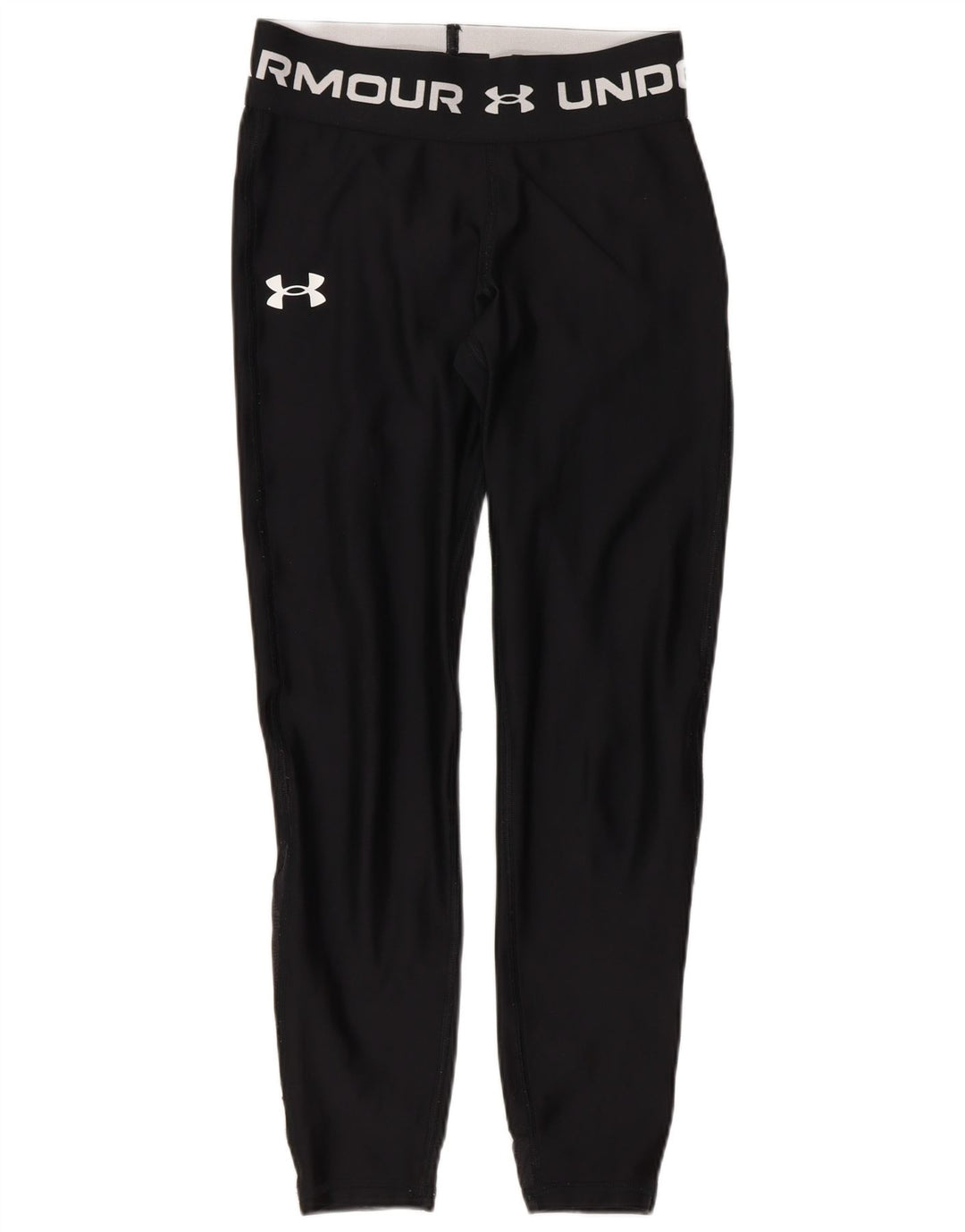 Leggings grafici Capri da donna Under Armour UK 4 XS poliestere nero