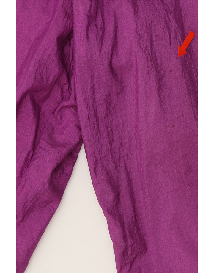 PUMA Womens Tracksuit Trousers Joggers UK 14 Medium Purple Polyamide Vintage Puma and Second-Hand Puma from Messina Hembry 