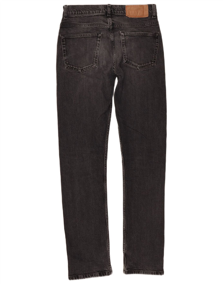 Jeans slim da uomo Zara EU 38 Small W30 L30 Cotone grigio