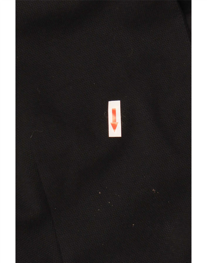 Giacca blazer a 1 bottone Marks & Spencer da donna UK 16 grande cotone nero