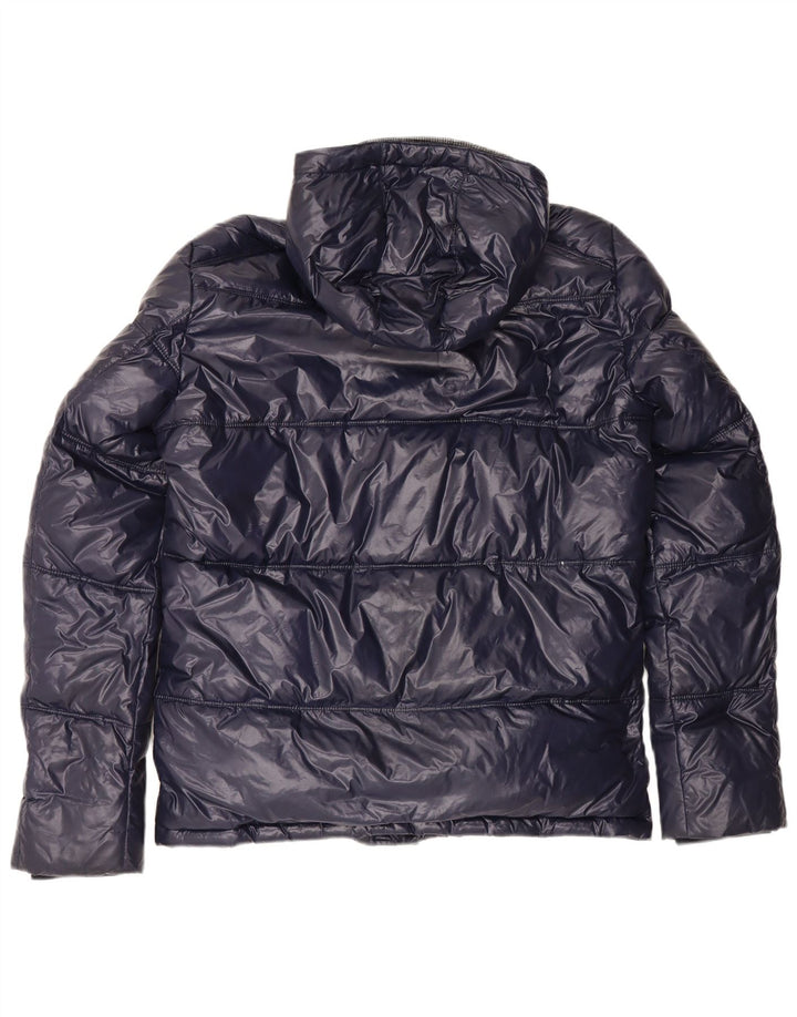 PEPE Jeans Giacca imbottita con cappuccio Heritage da uomo UK 38 medio blu navy