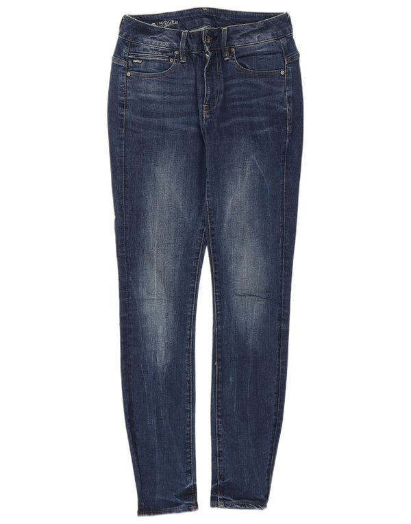 Jeans skinny Midge da donna G-Star W28 L30 cotone blu navy