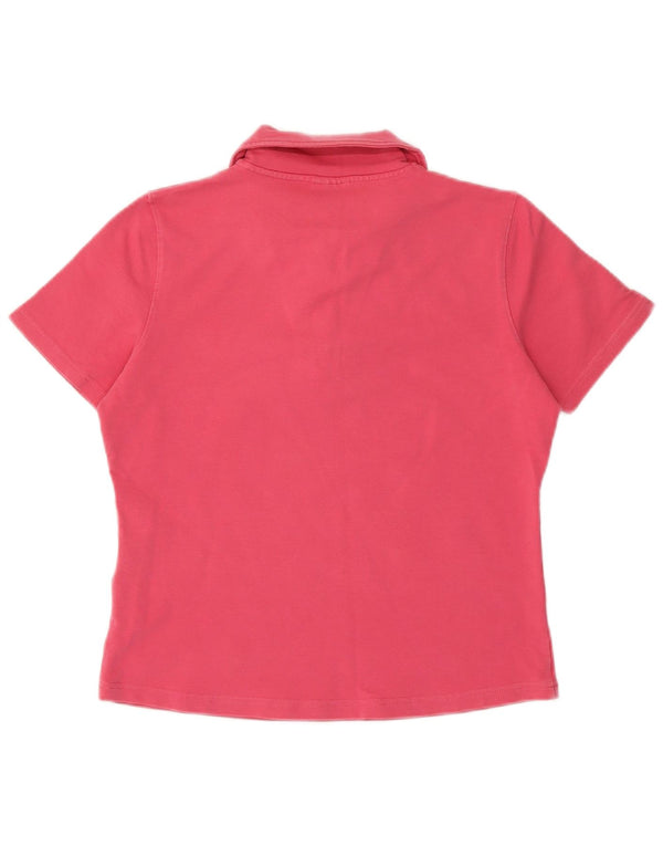 Polo da donna BARBOUR UK 12 rosa medio