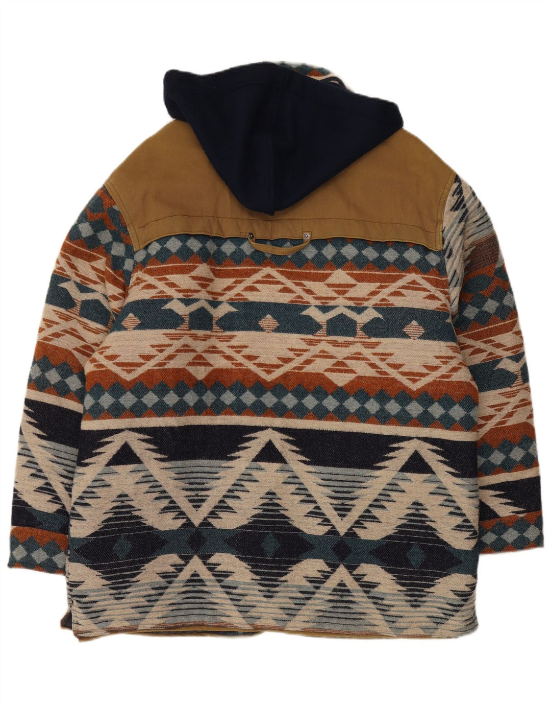 Cappotto giacca a vento da uomo Oil Company UK 40 Large multicolore Fair Isle Aztec