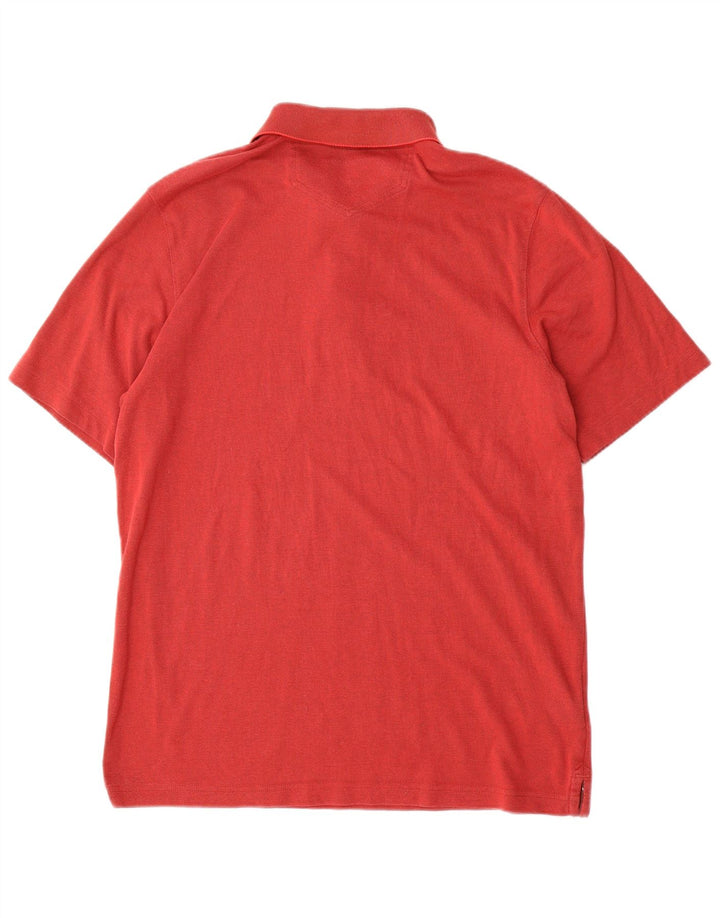 Polo da uomo Eddie Bauer in cotone rosso medio