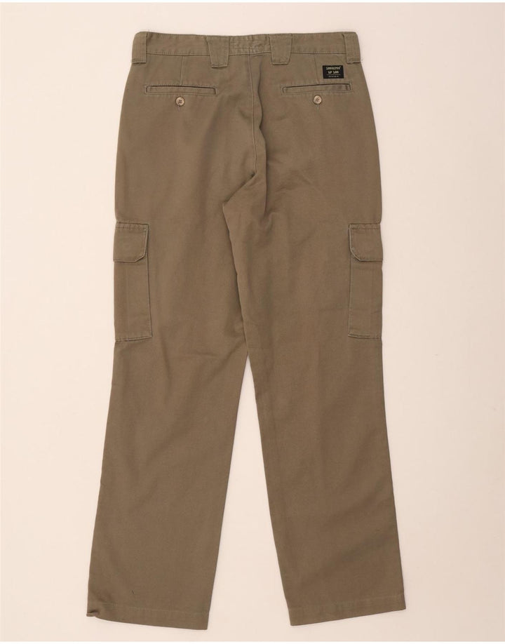 Pantaloni cargo dritti da uomo LEE W31 L31 in cotone beige