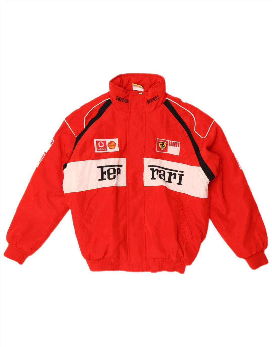 Giubbotto bomber grafico Ferrari per ragazzi 11-12 anni 2XL Rosso Colourblock
