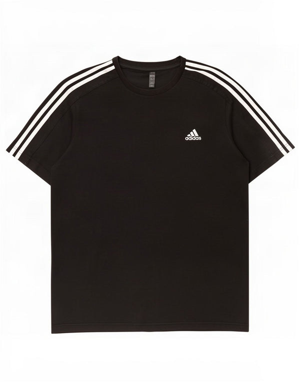 T-shirt da uomo Adidas Top 2XL cotone nero