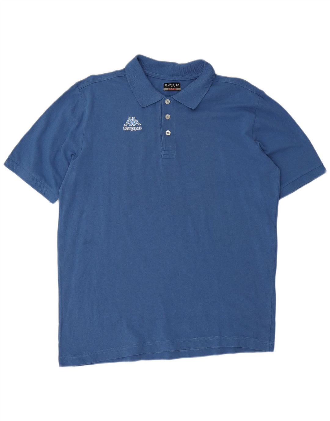 Polo Uomo KAPPA Large Blu Cotone