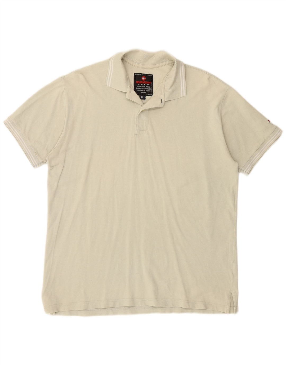 Polo da uomo MURPHY & NYE XL in cotone beige
