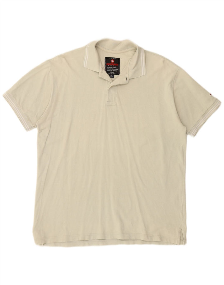 Polo da uomo MURPHY & NYE XL in cotone beige