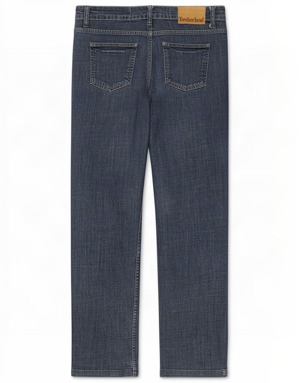 Jeans dritti da donna Timberland W29 L31 cotone blu