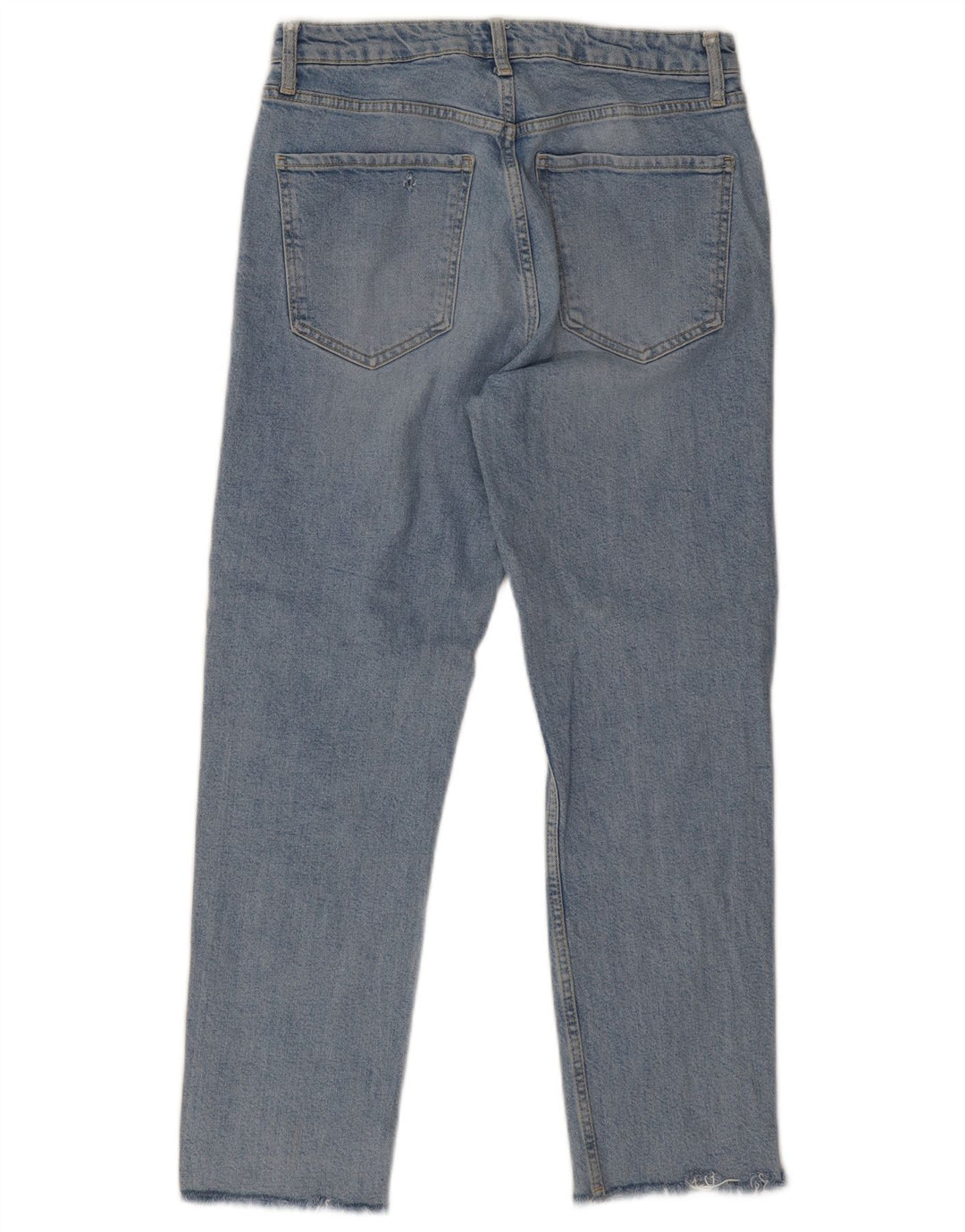 Jeans dritti da donna Zara EU 40 medio W30 L26 cotone blu