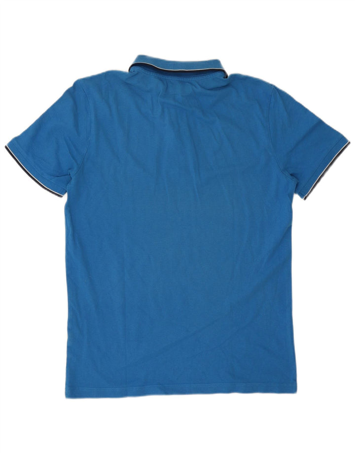 Polo Kappa da uomo a righe grandi blu