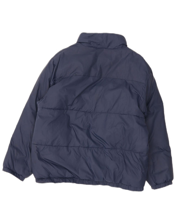 Giubbotto Imbottito Kappa Bambino 13-14 Anni XL Blu Navy Nylon