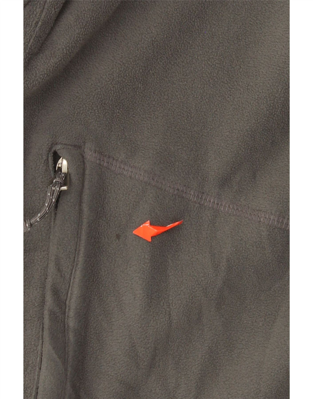 Giacca in pile da uomo Columbia UK 38 Poliestere grigio medio