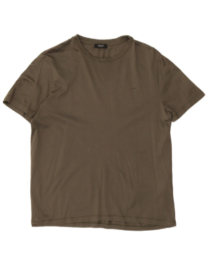 T-shirt uomo Liu Jo Top medio kaki