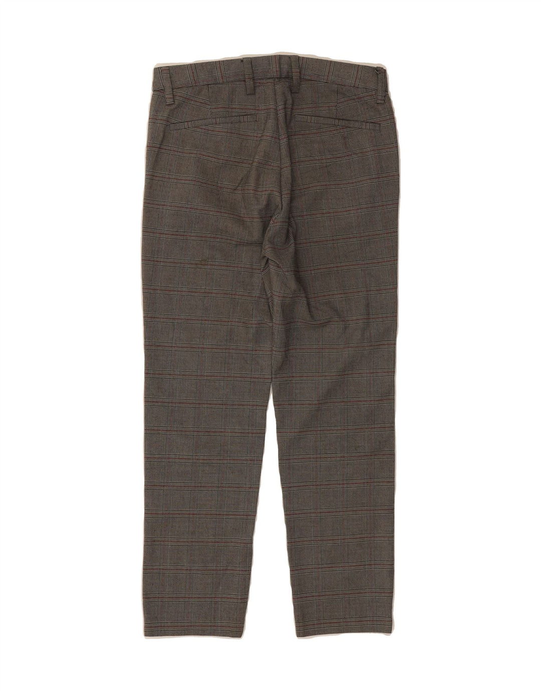 JULES Womens Slim Cropped Trousers EU 36 Small W28 L25 Grey Check Vintage Jules and Second-Hand Jules from Messina Hembry 