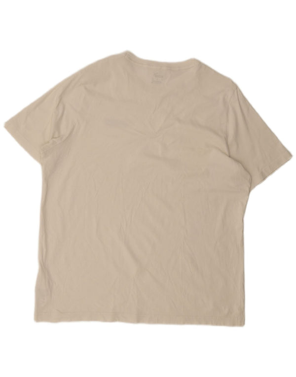 T-shirt da uomo Puma Top XL in cotone bianco