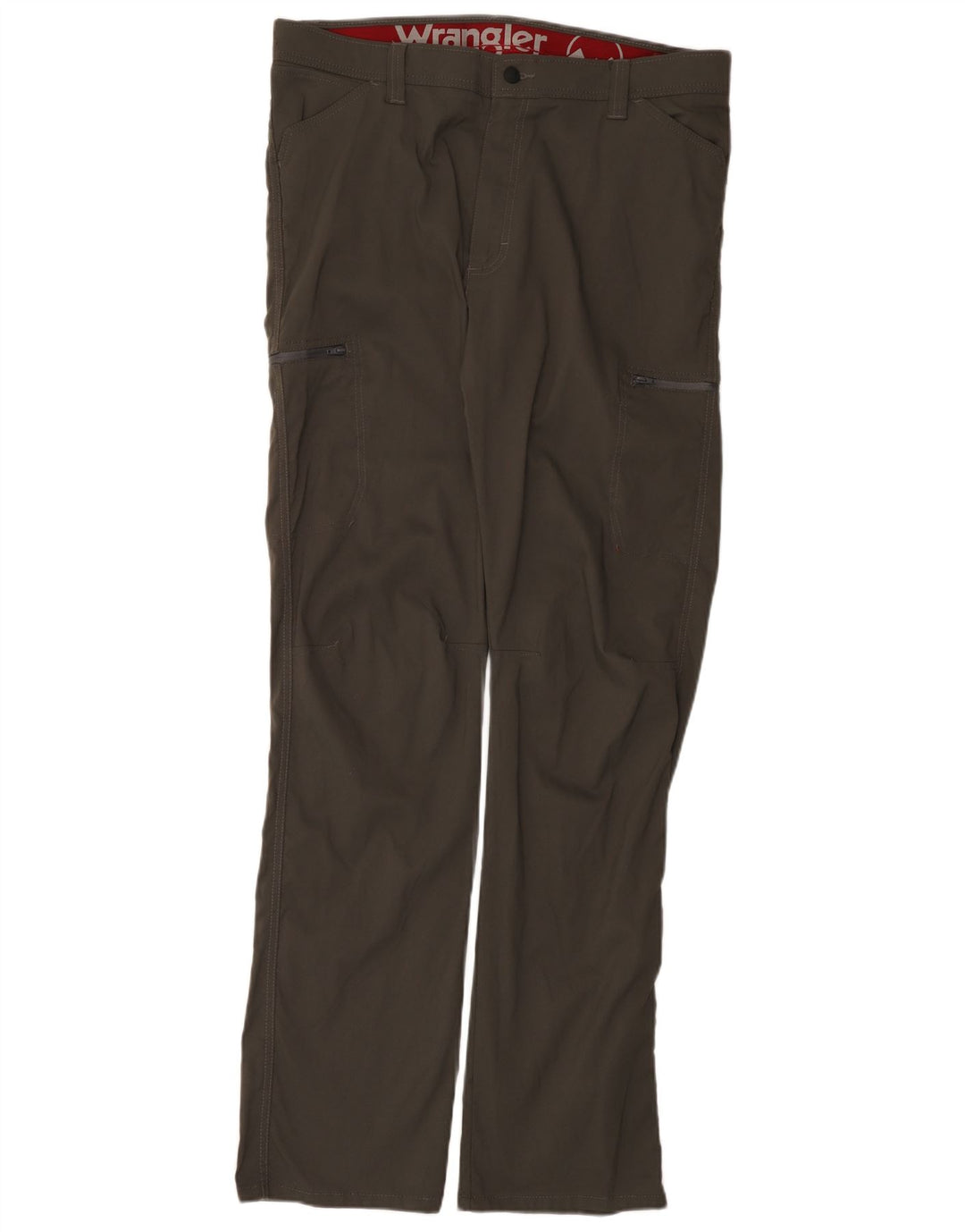 Pantaloni cargo dritti da uomo WRANGLER W36 L34 nylon grigio