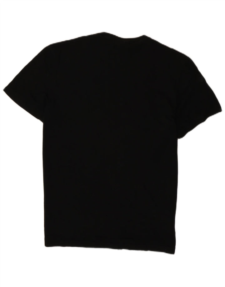 T-shirt da uomo vestibilità regolare Lacoste taglia 4 media cotone nero