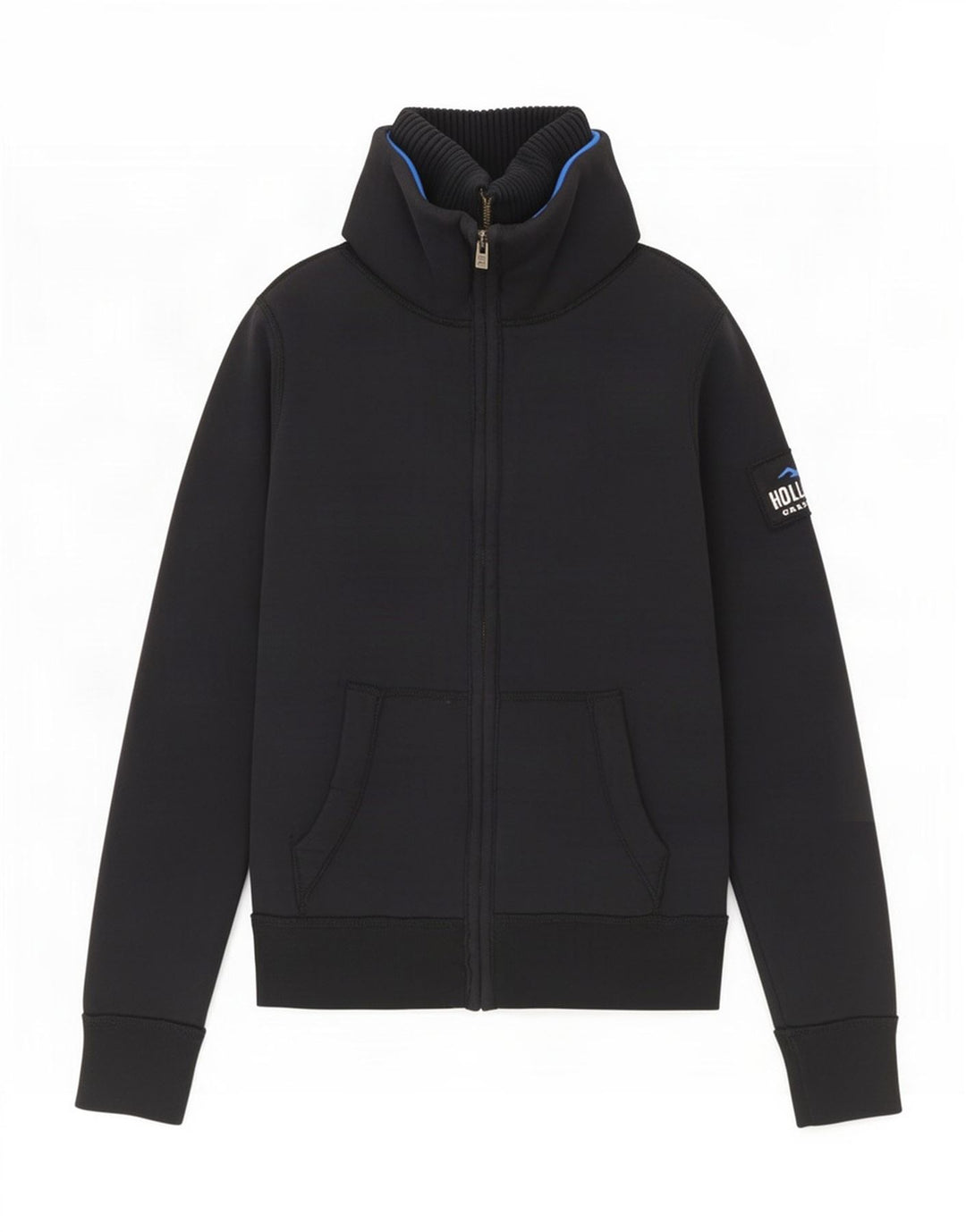Giubbotto bomber da uomo Hollister UK 36 Small Blu Navy