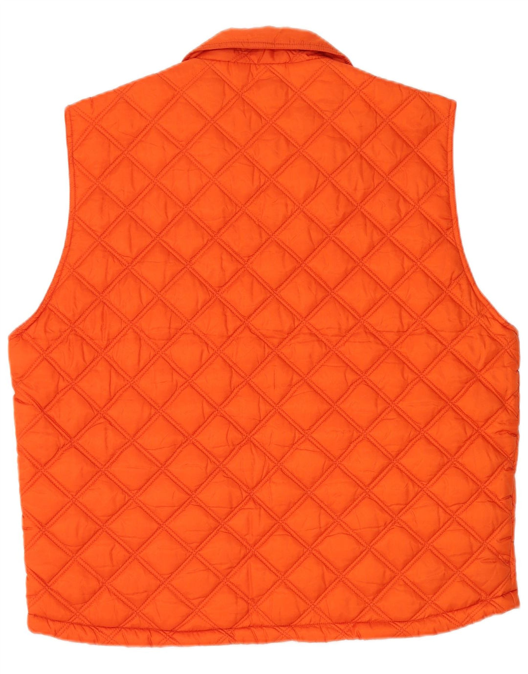 Gilet trapuntato da uomo INVICTA UK 42 XL arancione poliammide