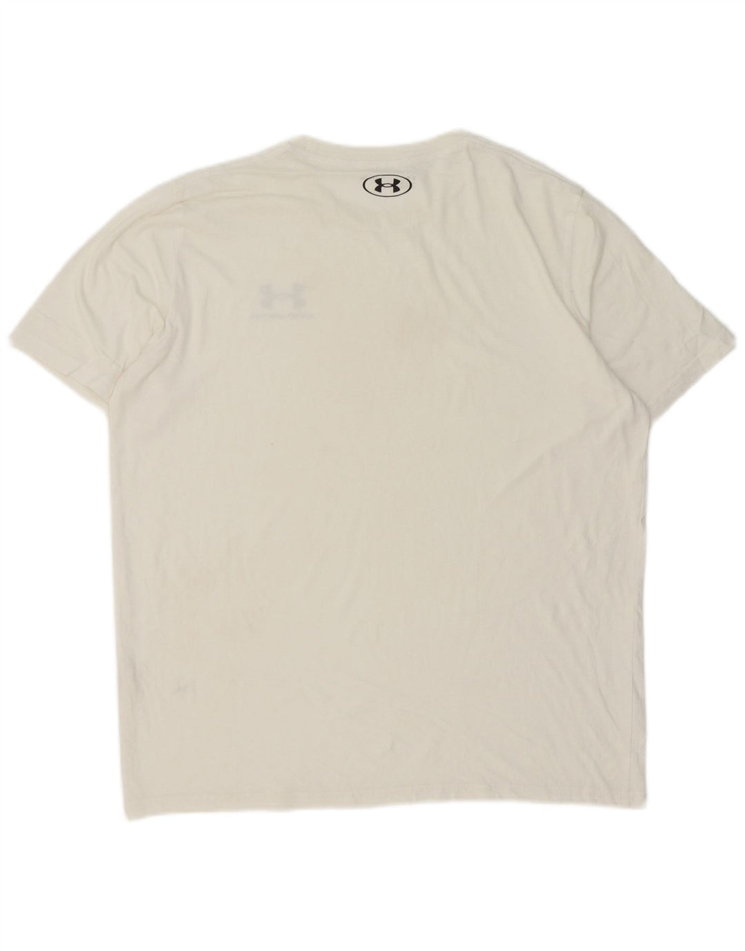 T-shirt da uomo Under Armour grande bianca