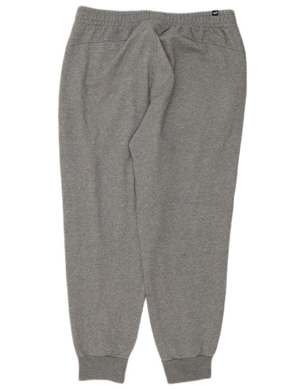Pantaloni da tuta da uomo Puma Joggers XL in cotone chiazzato grigio