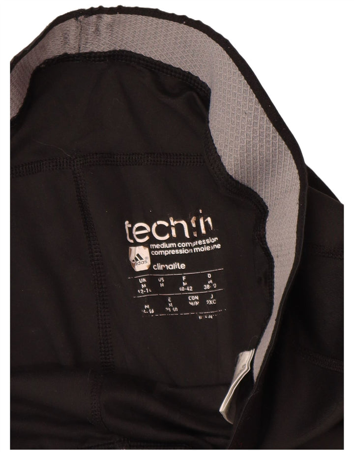 Leggings ADIDAS Climalite da donna UK 12/14 Poliestere nero medio