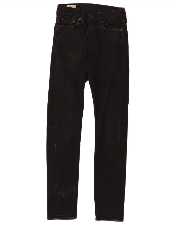 Jeans skinny da donna LEVI'S W27 L32 cotone nero